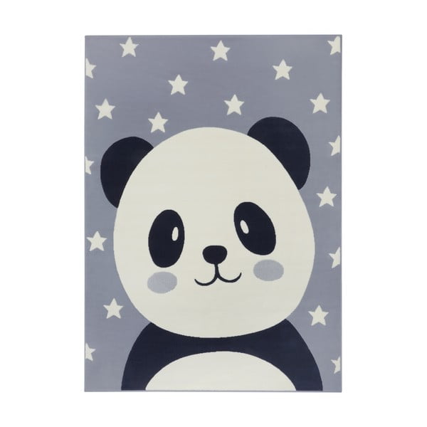 Szürke gyerek szőnyeg 170x120 cm Panda Pebbles - Hanse Home