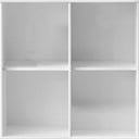 Fehér moduláris polcrendszer 68,5x69 cm Mistral Kubus - Hammel Furniture