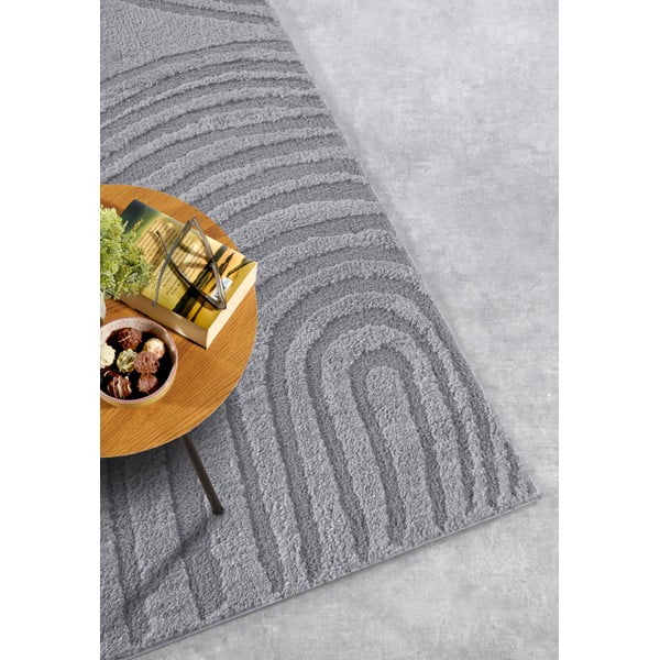Szürke szőnyeg 160x235 cm Pigment Light Grey – Elle Decoration-image-2
