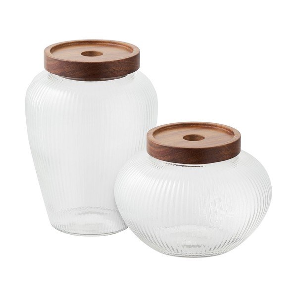 Üveg doboz szett 2 db-os Maya – House Nordic