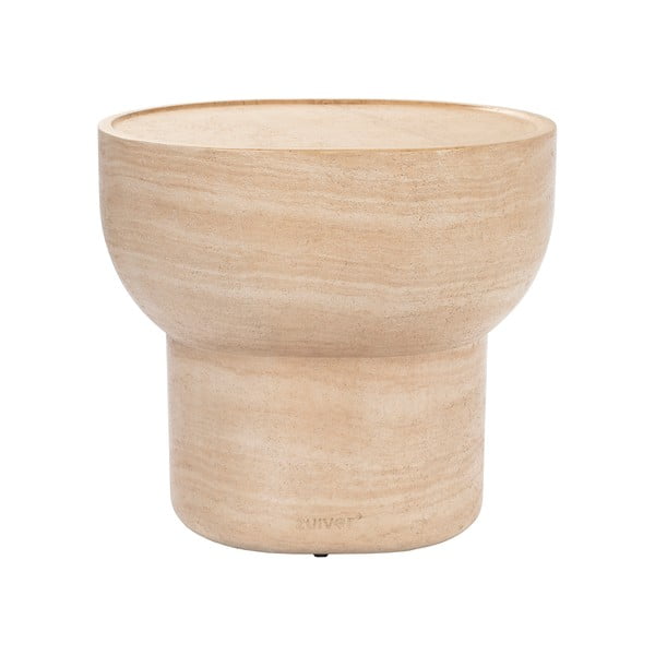 Tárolóasztal kő dekorral 42x50 cm Noble – Zuiver-image-3