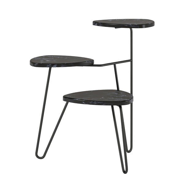 Athena fekete virágtartó állvány - Novogratz-image-3