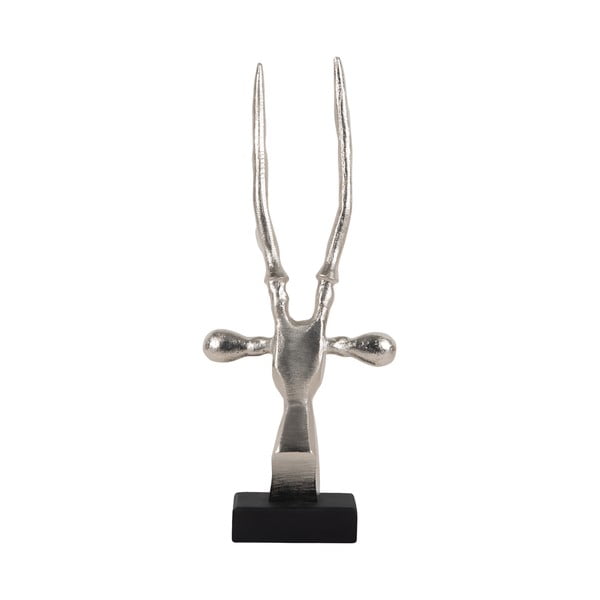 Fém szobor (magasság 34 cm) Reindeer Head – PT LIVING-image-3