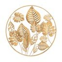 Fém fali dekoráció Jungle - Mauro Ferretti