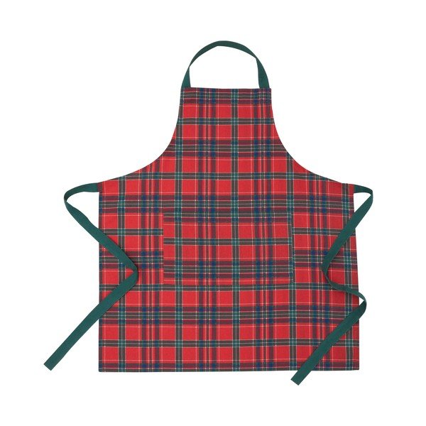 Pamut kötény karácsonyi mintával Christmas Tartan Check – Catherine Lansfield