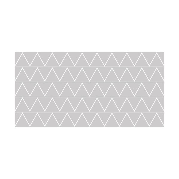 Matrica szett ablakra 100 db-os 10x10 cm Triangle – Ambiance-image-2