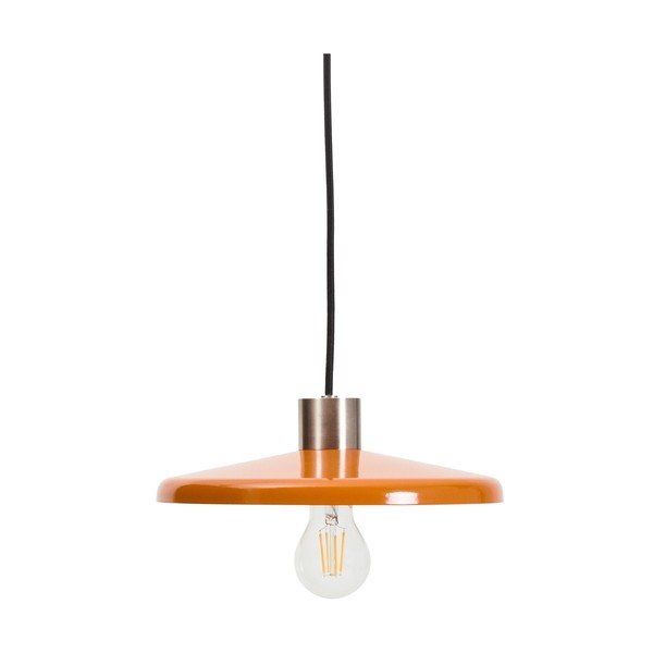 Narancssárga függőlámpa fém búrával Nuvira – Kave Home