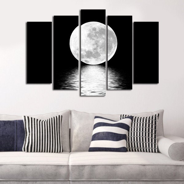 White Moon többrészes kép, 105 x 70 cm-image-3