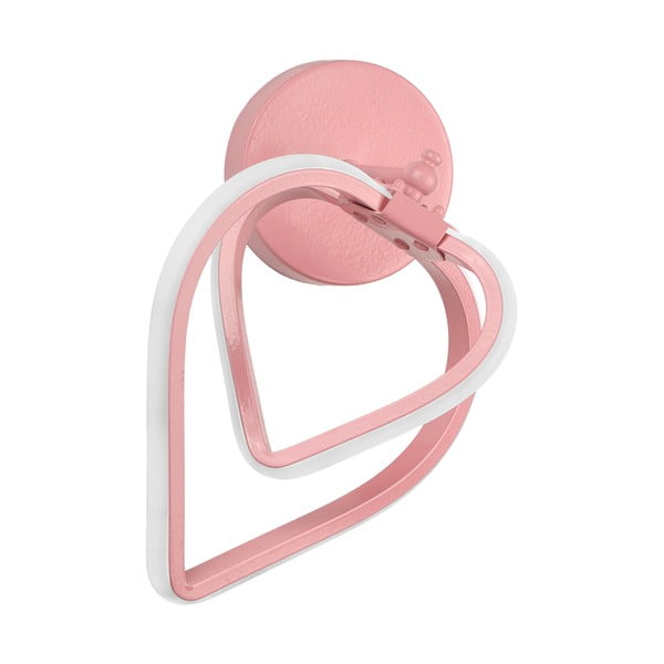 Rózsaszín fém LED fali lámpa Sevinc – Squid Lighting-image-3