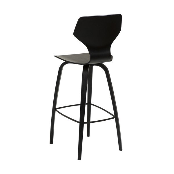 Fekete bárszék (ülésmagasság 75 cm) S.I.T – DAN-FORM Denmark-image-2