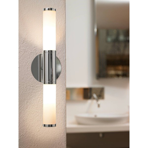 Ezüstszínű fali lámpa PALMERA – EGLO-image-1