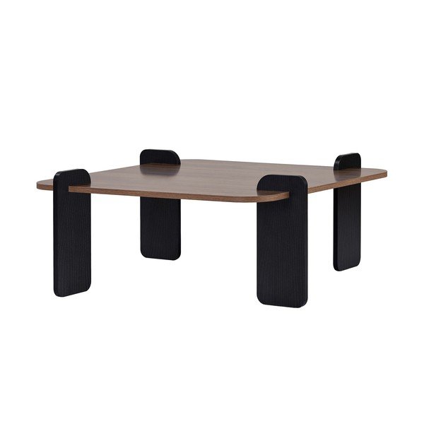 Barna dohányzóasztal 90x90 cm Marais – Nordure