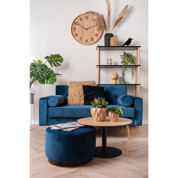 Tender fekete bársony párna, 40 x 40 cm - PT LIVING-image-1