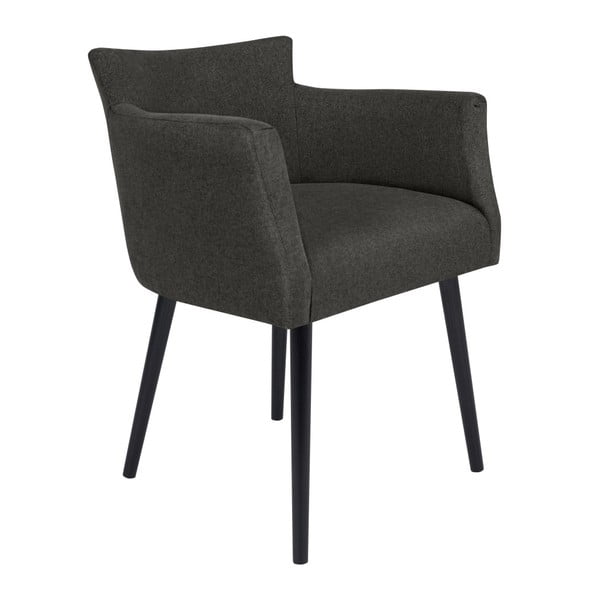 Gemini sötétszürke szék karfával - Windsor & Co Sofas
