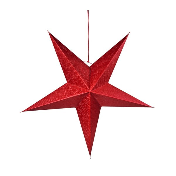 Magica piros csillag formájí papírdekoráció, ⌀ 60 cm - Butlers