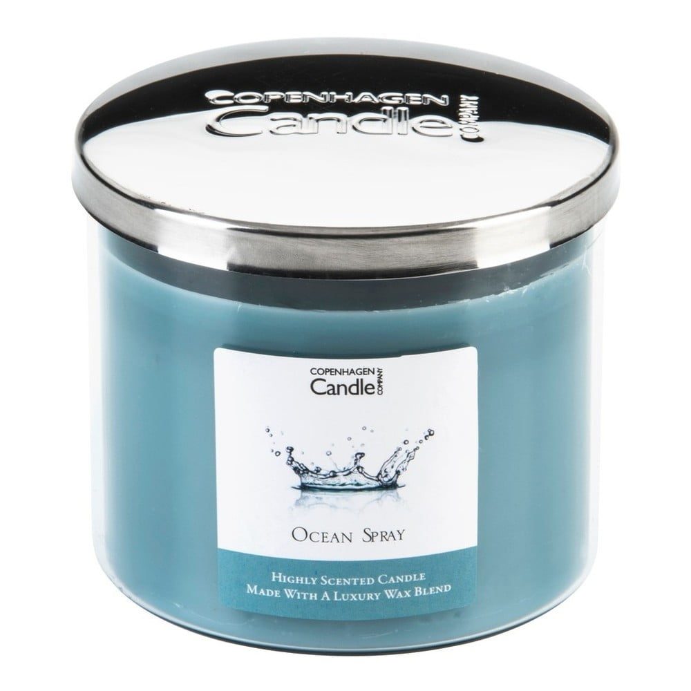 Ocean Spray illatgyertya az óceán illatával, 50 óra égési idővel - Copenhagen Candles