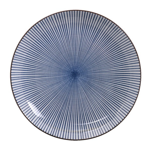 Yoko kék porcelán tányér, ø 15,5 cm - Tokyo Design Studio