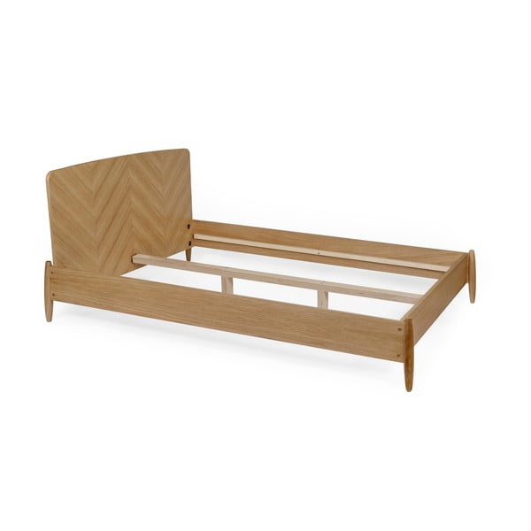 Farsta Herringbone kétszemélyes ágy, 140 x 200 cm - Woodman-image-4