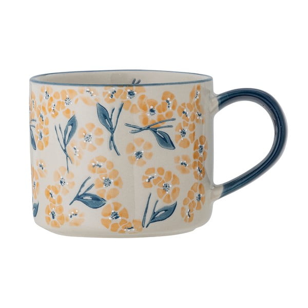 Kék-bézs agyagkerámia bögre 400 ml Myah – Bloomingville