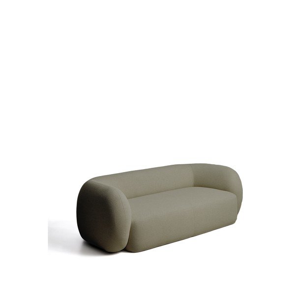 Sötétzöld buklé kanapé 246 cm Martina – Kave Home-image-3