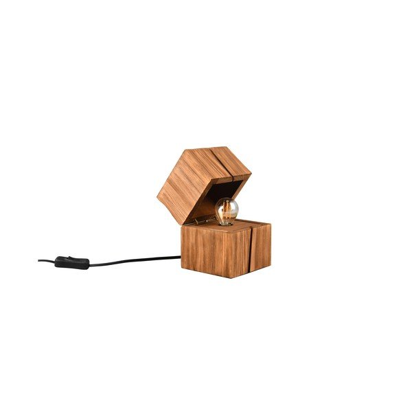 Barna asztali lámpa (magasság 16 cm) Treasure – Trio-image-1