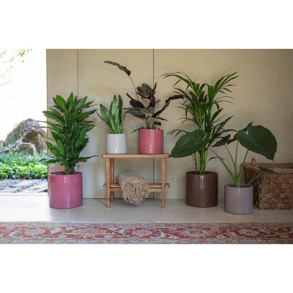 Kerámia kézzel készített kaspó ø 25 cm Fortuna – Artevasi-image-3