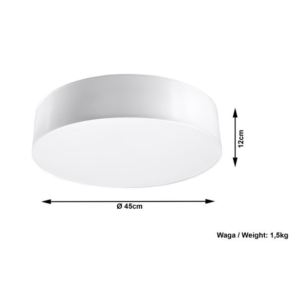 Atis Ceiling I fehér mennyezeti lámpa - Sollux-image-4