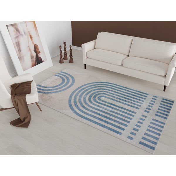 Kék-szürke szőnyeg 230x160 cm - Vitaus-image-1