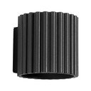 Fekete fali lámpa ø 10 cm Zora – Sollux