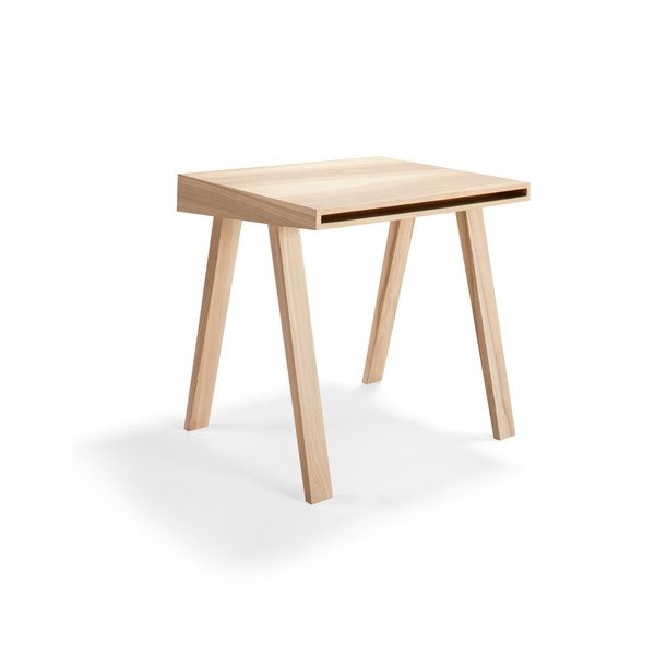 Litván kőrisfa íróasztal, 80 x 70 cm- EMKO-image-4