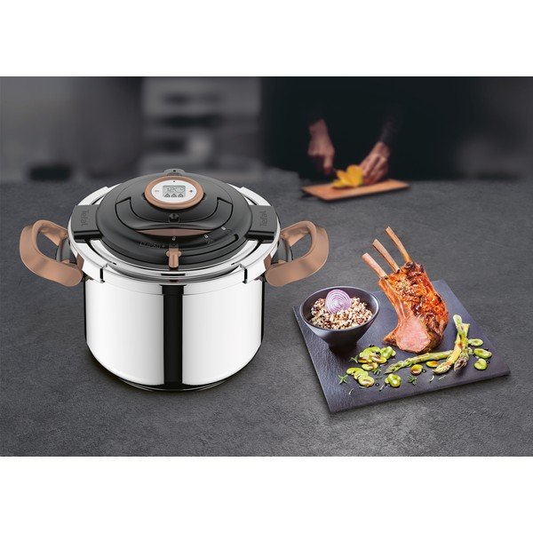 Rozsdamentes acél kukta 6 l Clipso+ Precision – Tefal-image-1