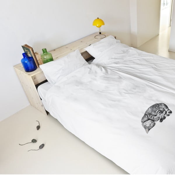 Ollie kétszemélyes pamut ágyneműhuzat , 200 x 200 cm - Snurk-image-1