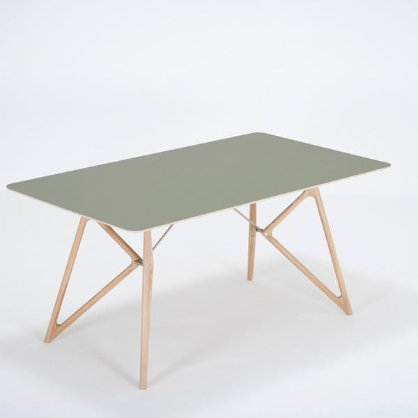 Tink tölgyfa étkezőasztal, 160 x 90 cm - Gazzda