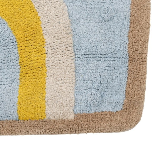 Világoskék pamut gyerek szőnyeg 74x100 cm House – Ixia-image-4