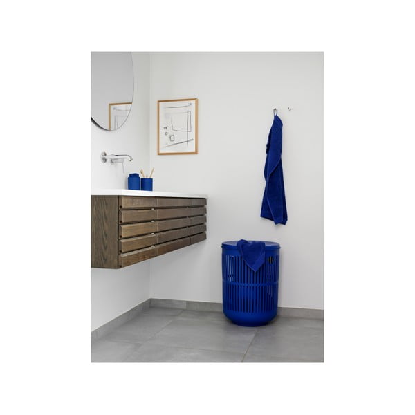 Kék agyagkerámia fogkefetartó pohár Ume – Zone-image-4