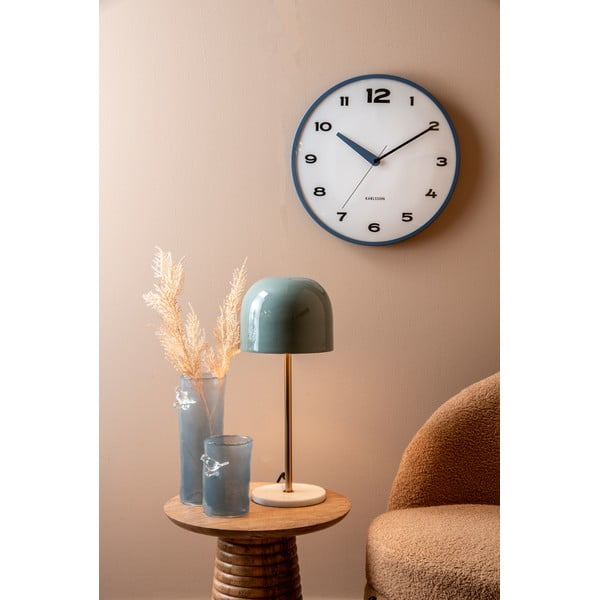 Kék üveg váza (magasság 27 cm) Bird On Branch – PT LIVING-image-1