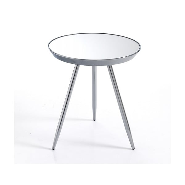 Spok ezüstszínű tárolóasztal, ø 41,5 cm - Tomasucci