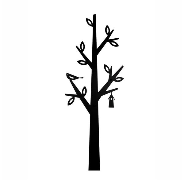 Tree fekete fém fogas - Nørdifra