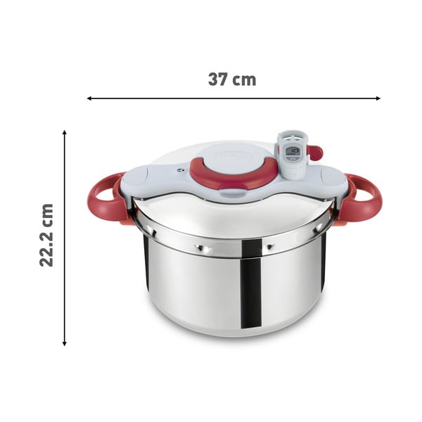 Rozsdamentes acél kukta 6 l Clipso Minut Perfect – Tefal-image-3