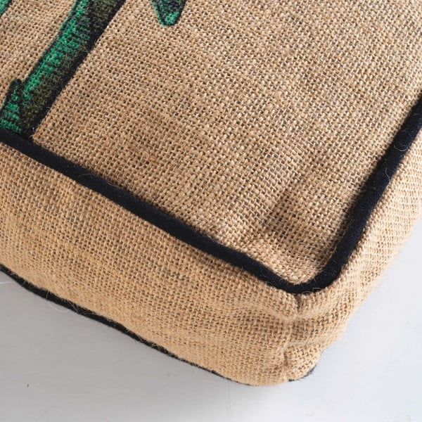 Zöld-barna ülőzsák Balinesia – douceur d'intérieur-image-1