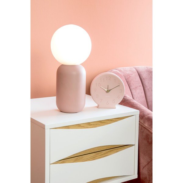 Gala világos rózsaszín asztali lámpa, magasság 32 cm - Leitmotiv-image-2