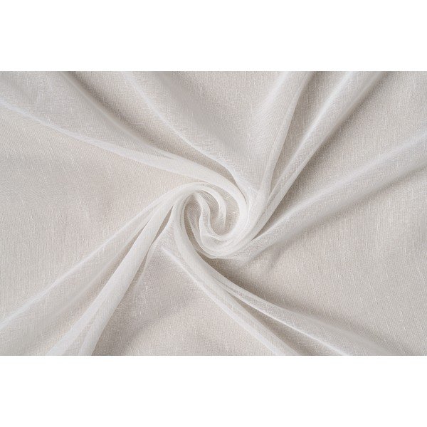 Fehér fényáteresztő függöny 140x245 cm Perseide – Mendola Fabrics-image-2