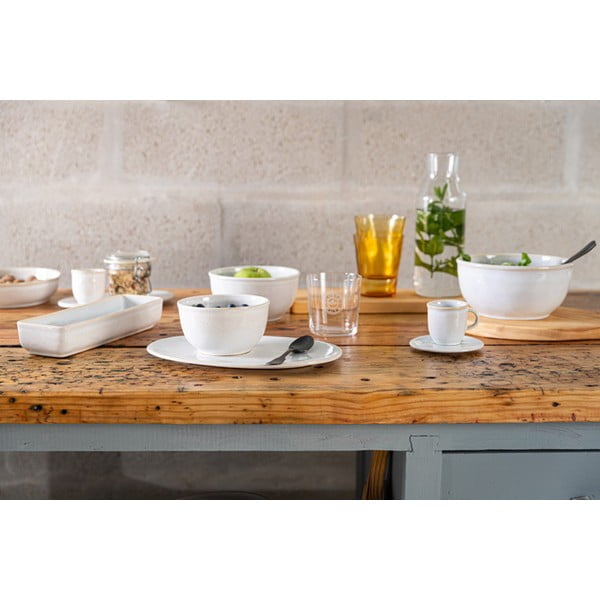 Roda fehér agyagkerámia tálka, ⌀ 16 cm - Costa Nova-image-1