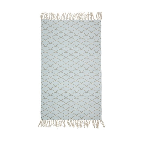 Rasso világoskék pamut szőnyeg, 60 x 120 cm - Bloomingville