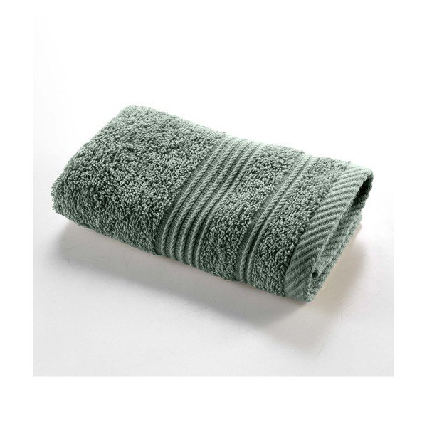 Zsályaszínű frottír pamut törölköző 30x50 cm Tendresse – douceur d'intérieur