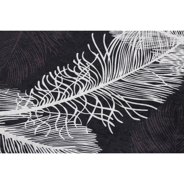 Antracitszürke fürdőszobai kilépő szett 2 db-os 60x100 cm Alisan – Foutastic-image-4