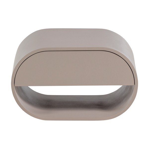 Szürkésbézs többszintes fali polc 39 cm Momo – WOOOD