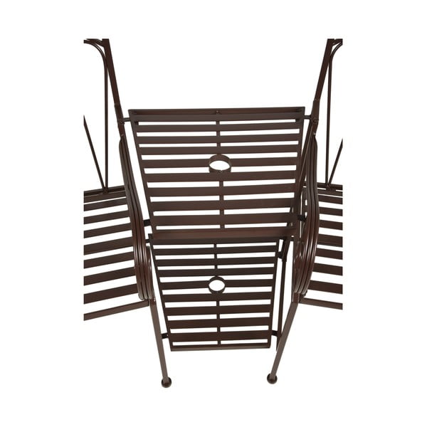 Fekete fém kerti pad Rinjani – Garden Pleasure-image-3