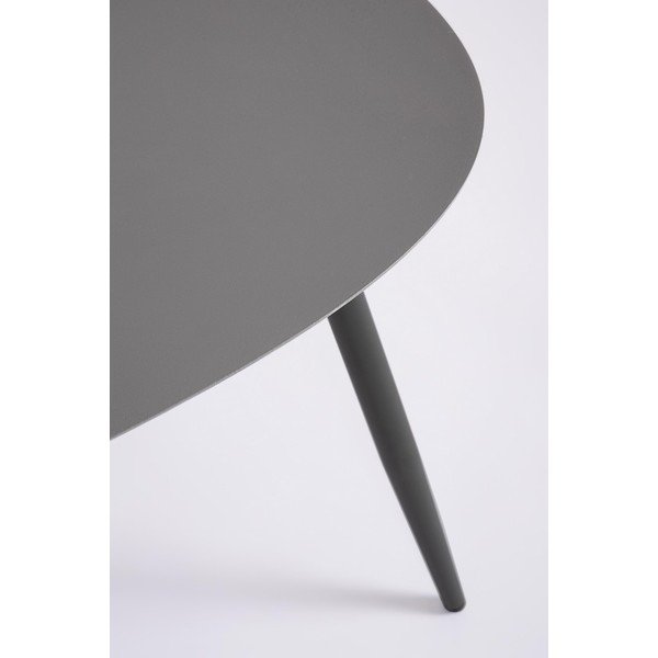 Acél kerti dohányzóasztal szett 2 db-os 73,5x77,5 cm Yvonne – Bizzotto-image-3