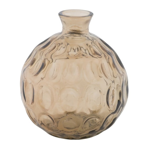 Balls füstszürke újrahasznosított üveg váza, ⌀ 14 cm - Mauro Ferretti